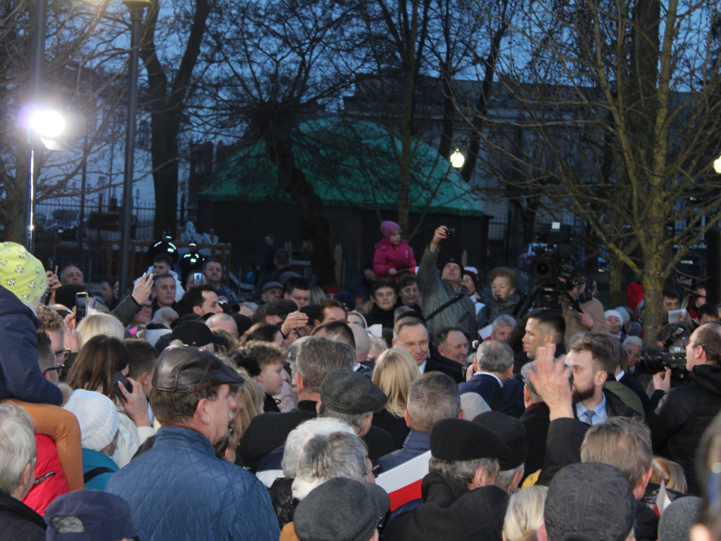 Prezydent RP Andrzej Duda gościł w Mławie [NASZA RELACJA]