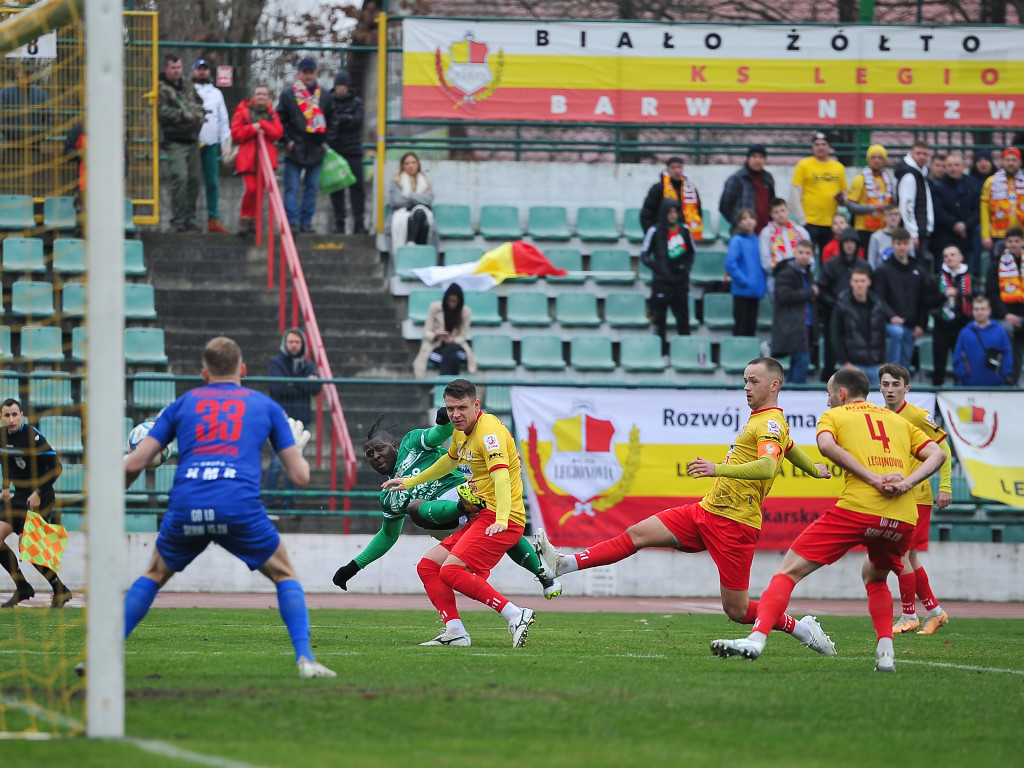 Wyjazdowe przełamanie. Legionovia znowu pokonana