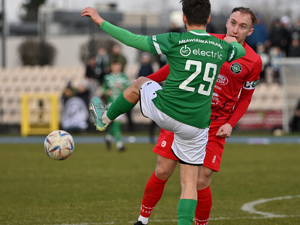 Odrobione zaległości. Mławianka z punktem