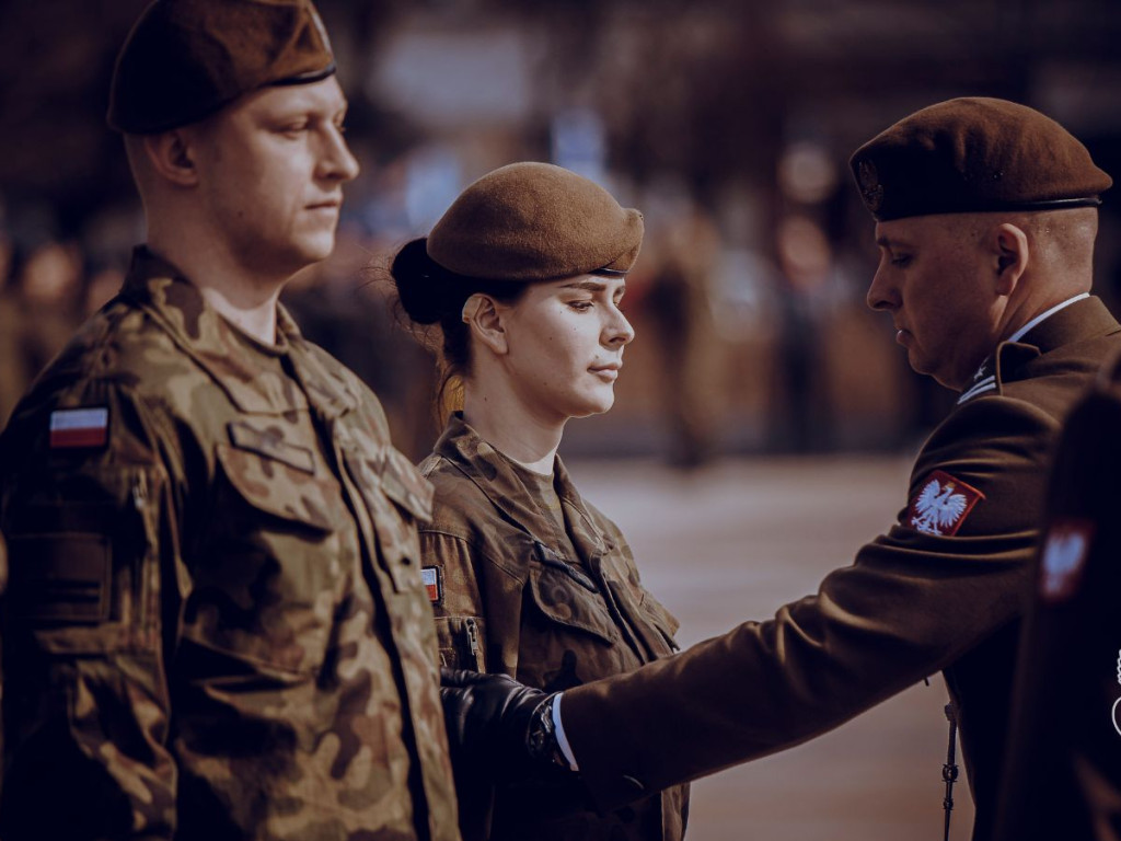 Przysięga wojskowa i akty mianowania na stopień podoficerski