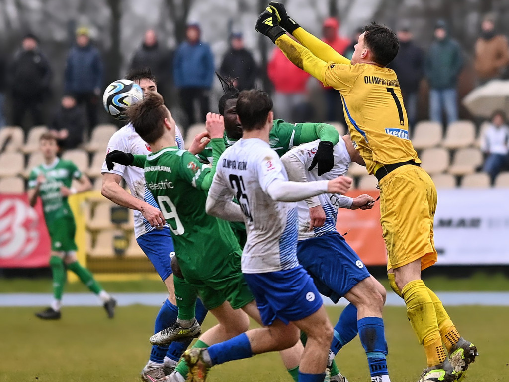 Z Olimpią  nadal bez wygranej. Jeden gol zadecydował