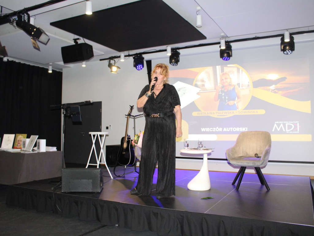 Wiesława Palewska - Sowińska zaprosiła na wieczór pełen pasji