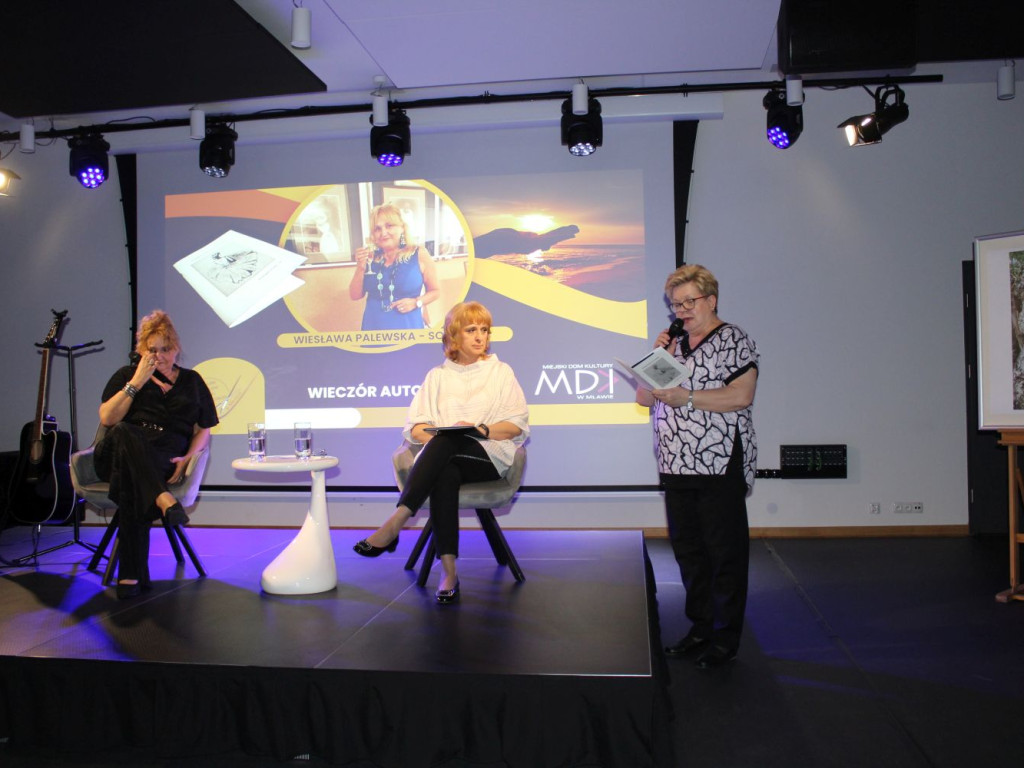 Wiesława Palewska - Sowińska zaprosiła na wieczór pełen pasji