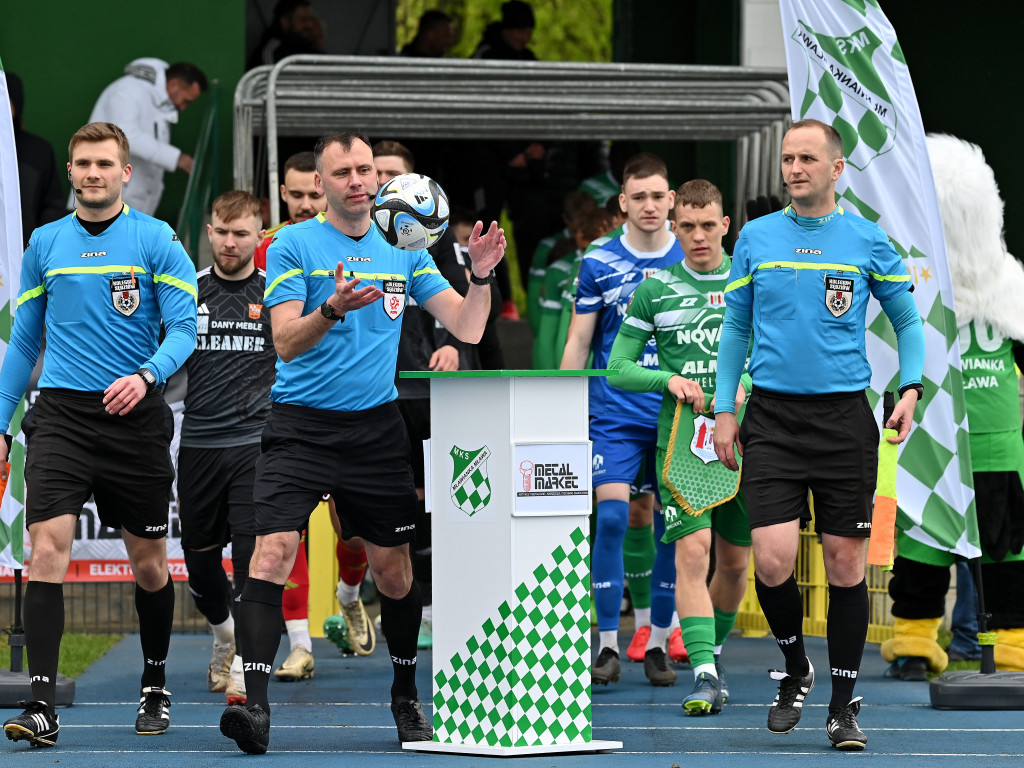 Ważny triumf Mławianki. Piękne przełamanie Odilona