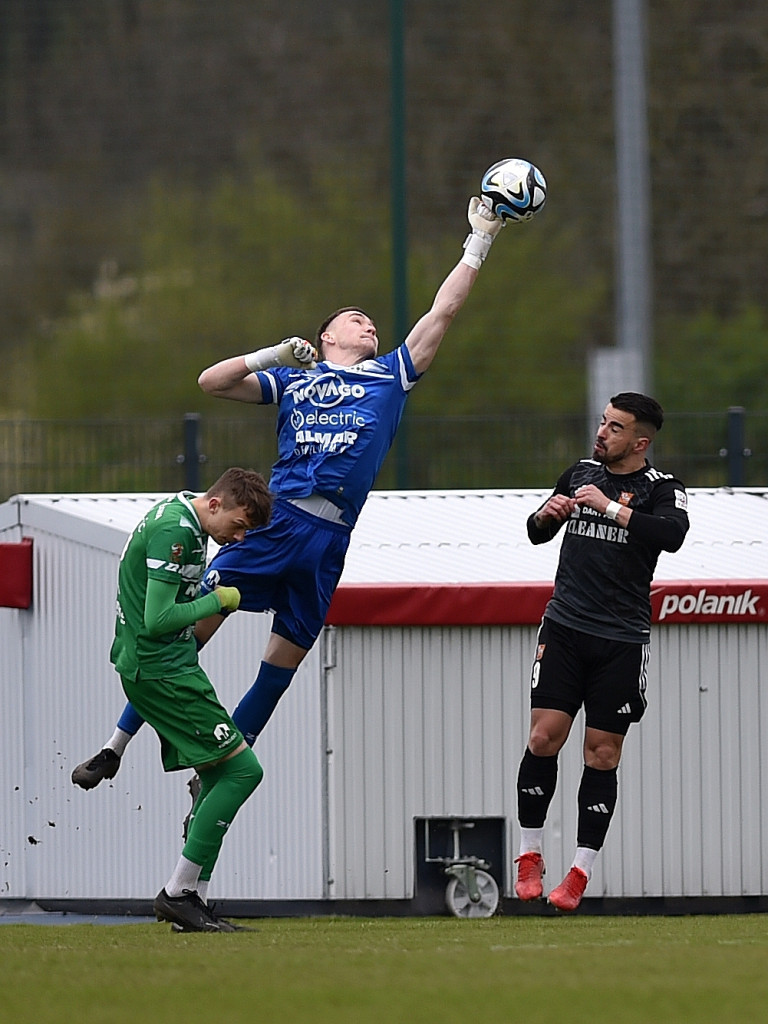 Ważny triumf Mławianki. Piękne przełamanie Odilona