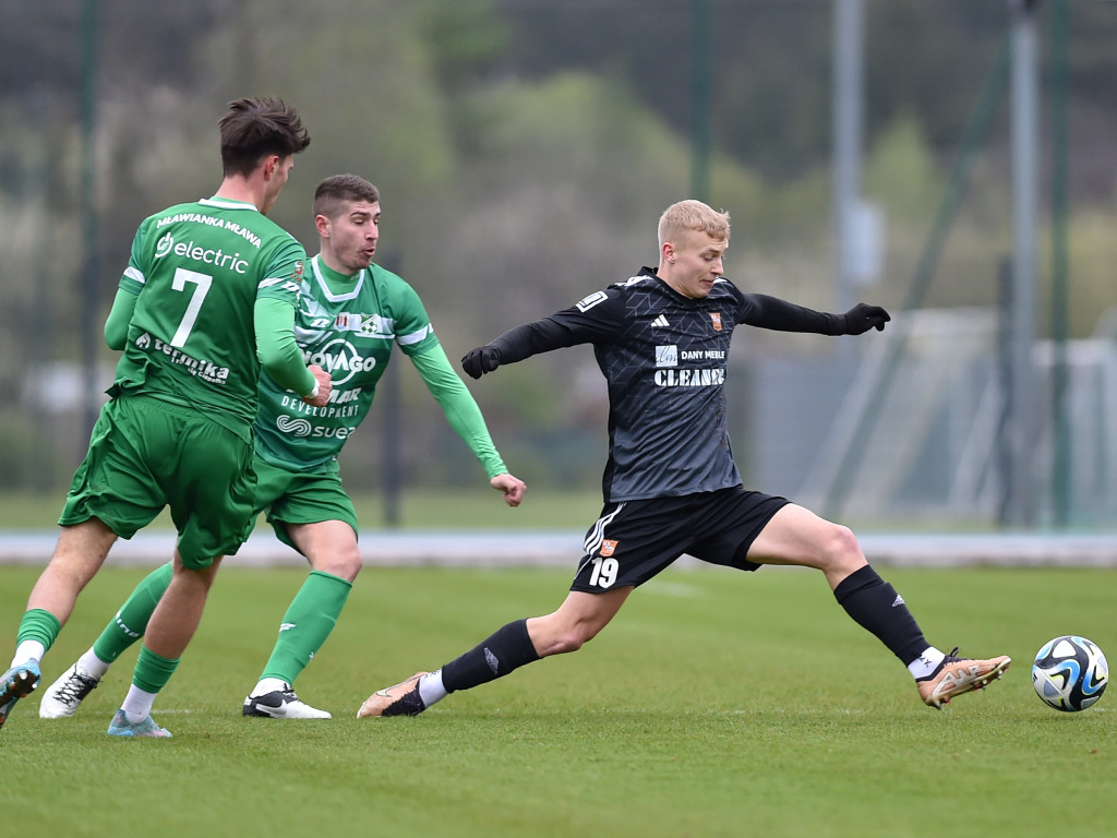 Ważny triumf Mławianki. Piękne przełamanie Odilona