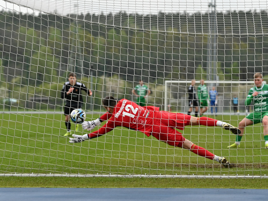 Ważny triumf Mławianki. Piękne przełamanie Odilona