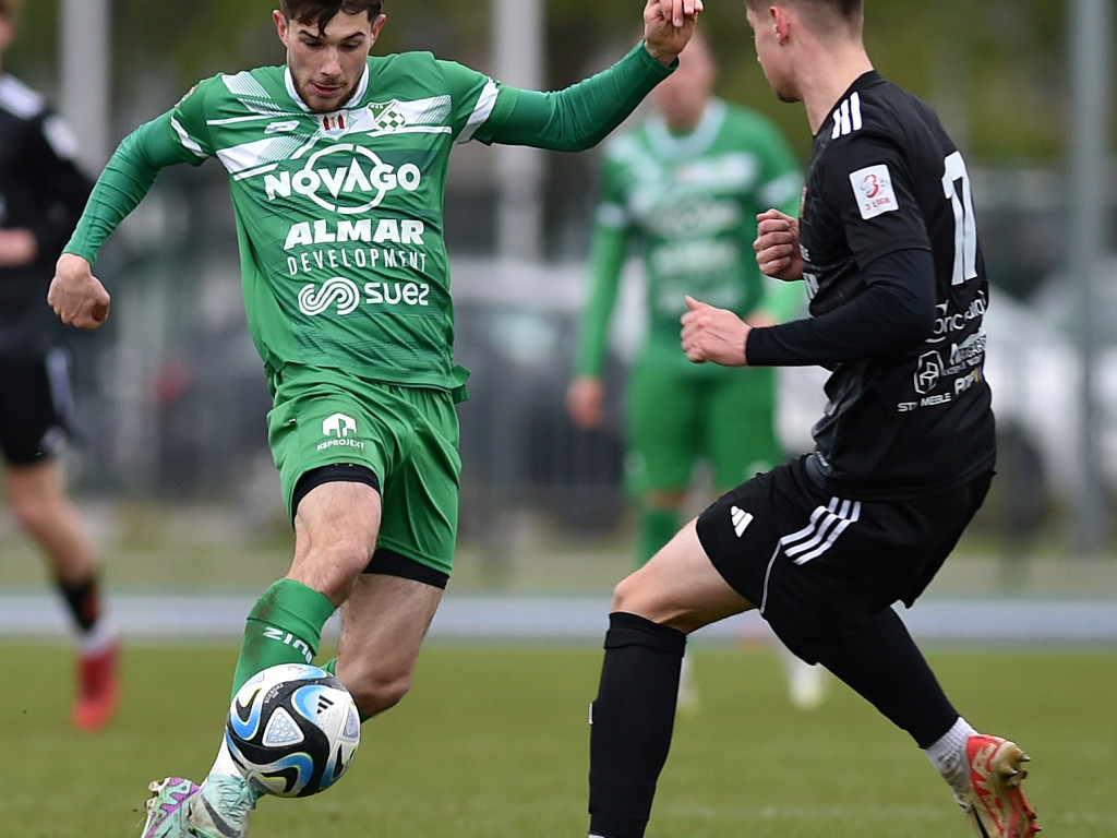 Ważny triumf Mławianki. Piękne przełamanie Odilona