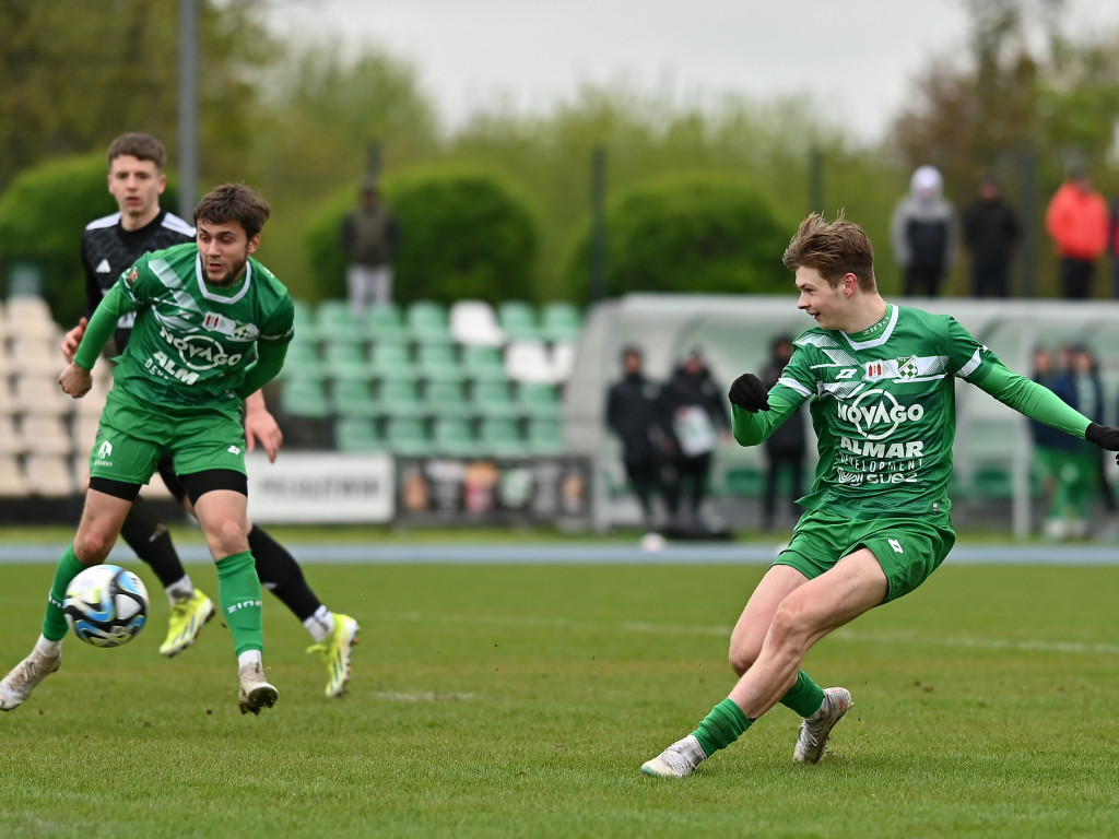 Ważny triumf Mławianki. Piękne przełamanie Odilona