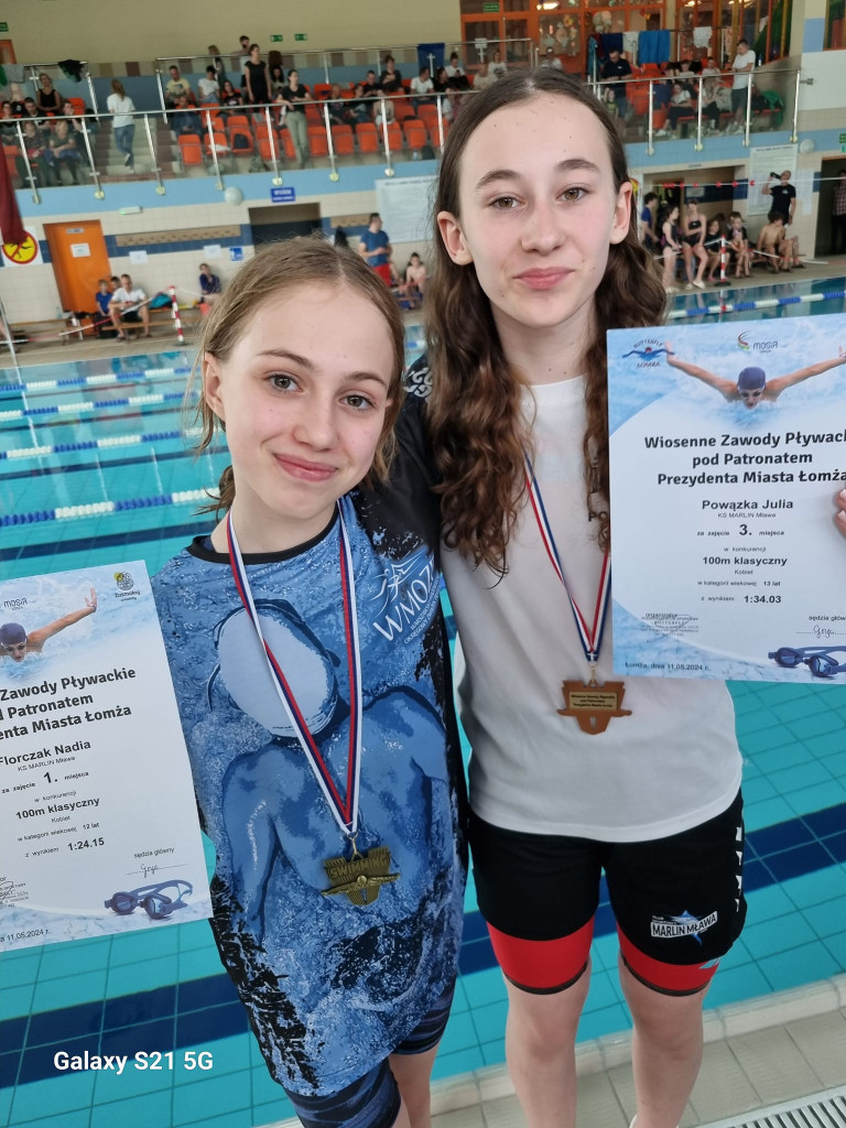 Marlin błysnął w Łomży. Na podium solo i w sztafecie