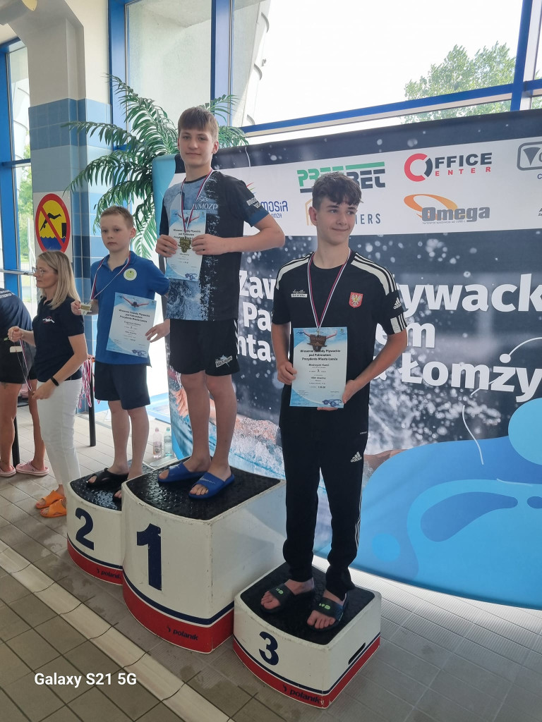 Marlin błysnął w Łomży. Na podium solo i w sztafecie