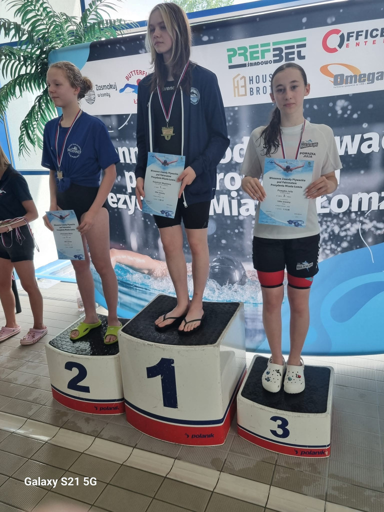 Marlin błysnął w Łomży. Na podium solo i w sztafecie