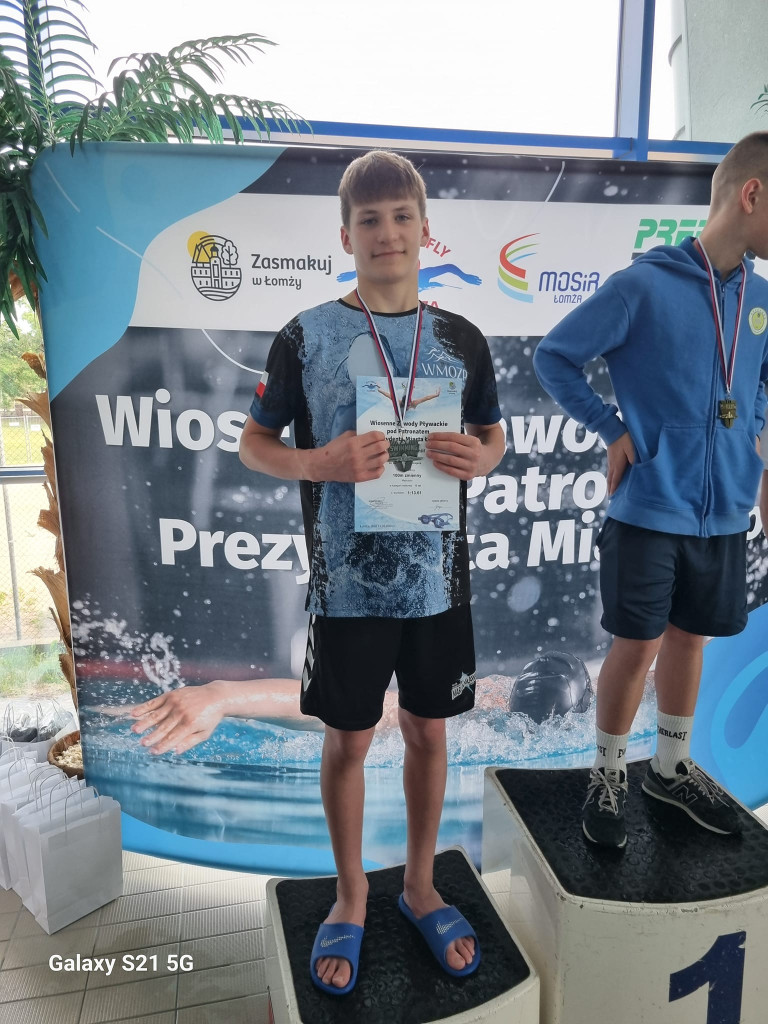 Marlin błysnął w Łomży. Na podium solo i w sztafecie
