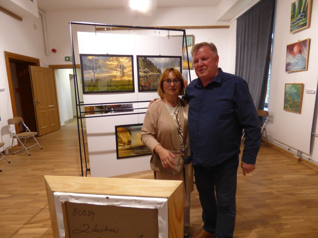 Malarze i fotograficy w mławskim muzeum