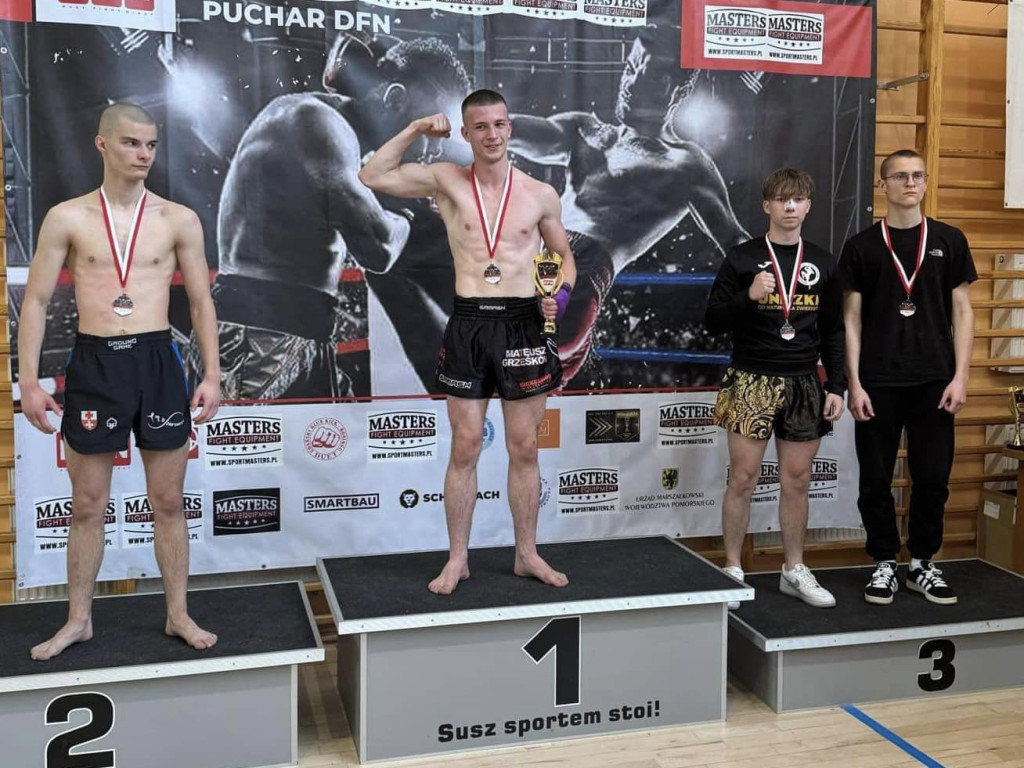 Sukcesy mławskich kickbokserów. Do Suszu po medale