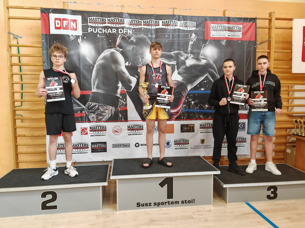 Sukcesy mławskich kickbokserów. Do Suszu po medale