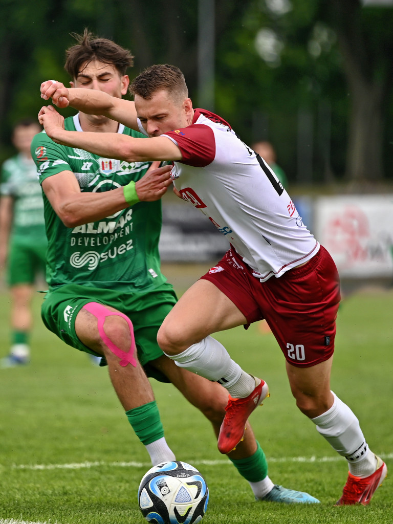Gol był, po rożnym, którego nie było. Mławianka bez punktów