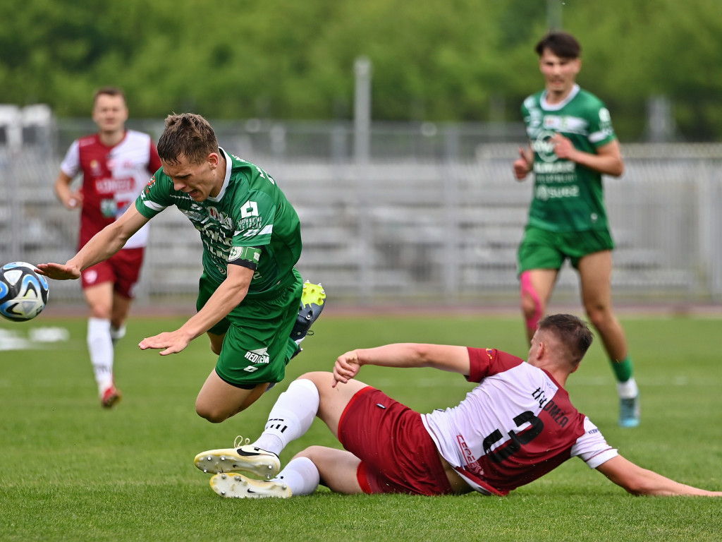 Gol był, po rożnym, którego nie było. Mławianka bez punktów