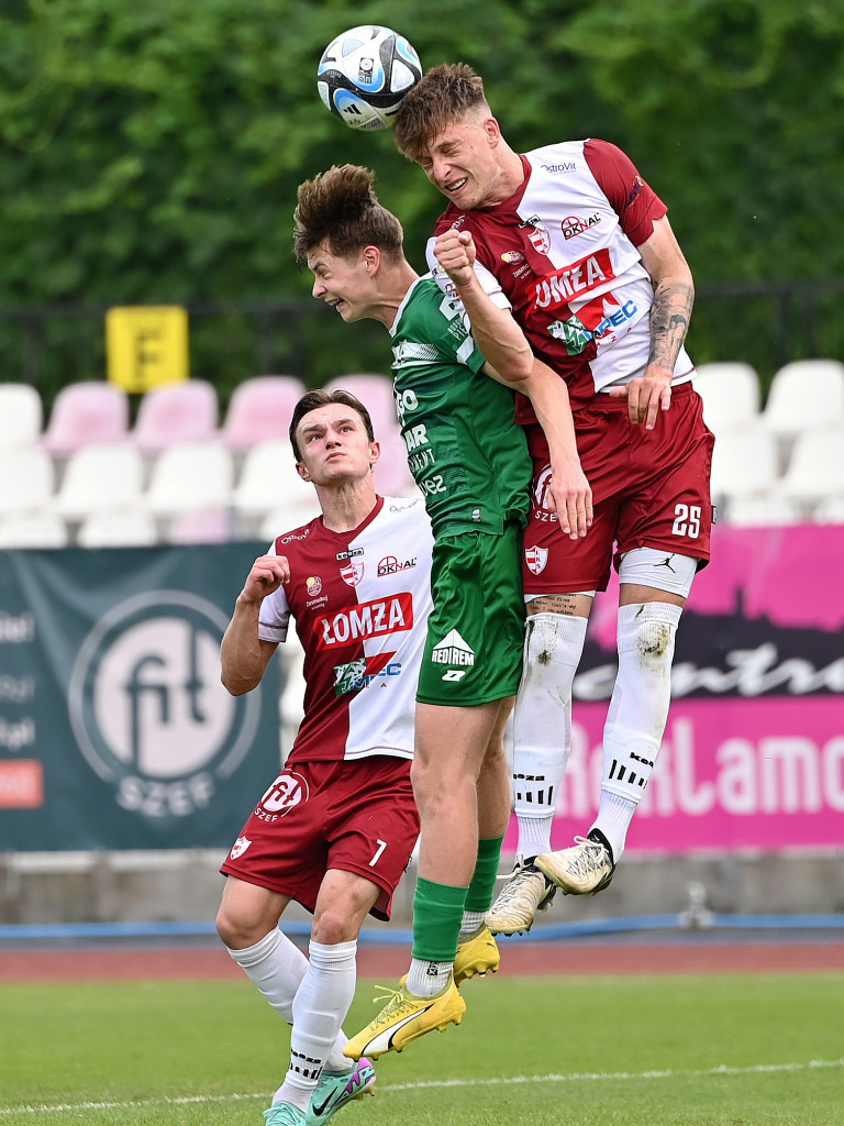 Gol był, po rożnym, którego nie było. Mławianka bez punktów