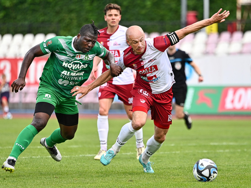 Gol był, po rożnym, którego nie było. Mławianka bez punktów