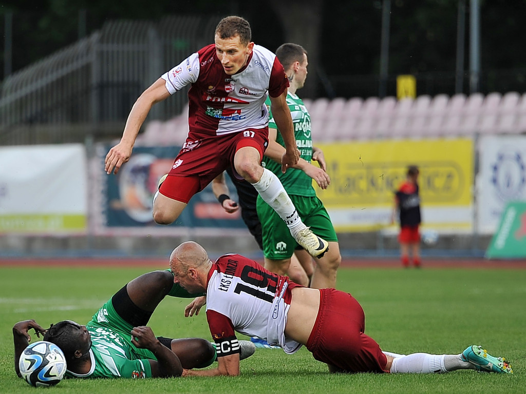 Gol był, po rożnym, którego nie było. Mławianka bez punktów