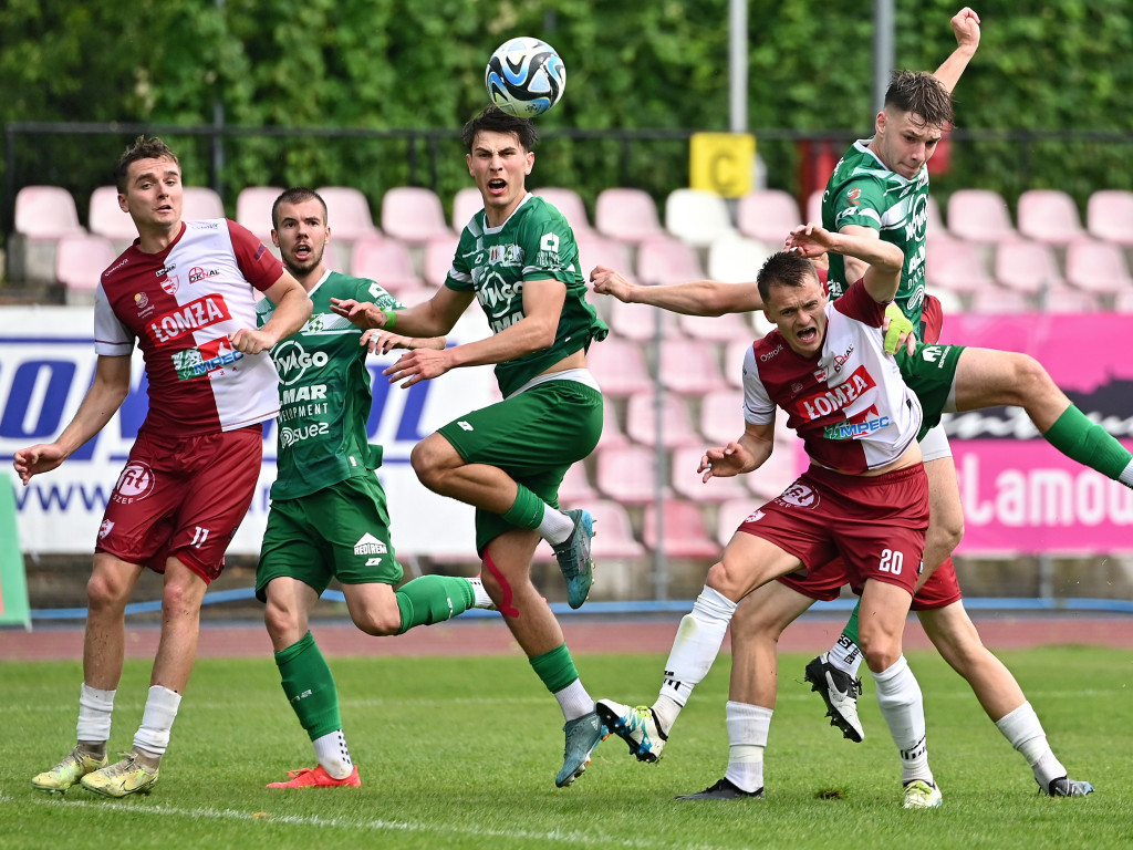 Gol był, po rożnym, którego nie było. Mławianka bez punktów