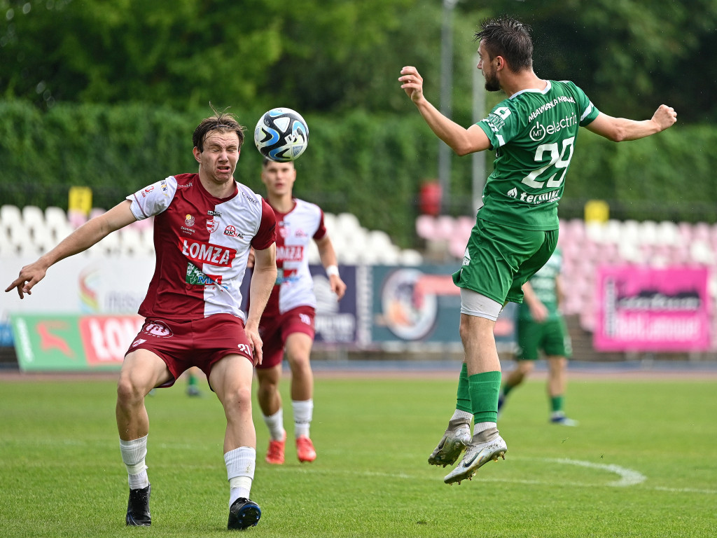 Gol był, po rożnym, którego nie było. Mławianka bez punktów