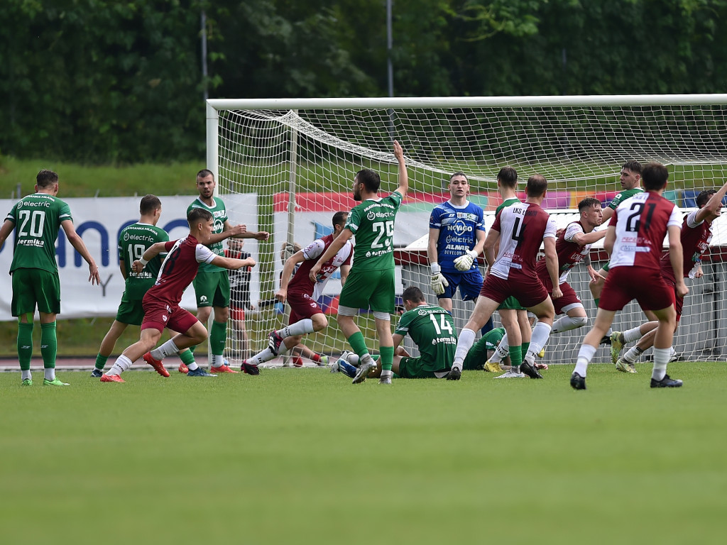 Gol był, po rożnym, którego nie było. Mławianka bez punktów