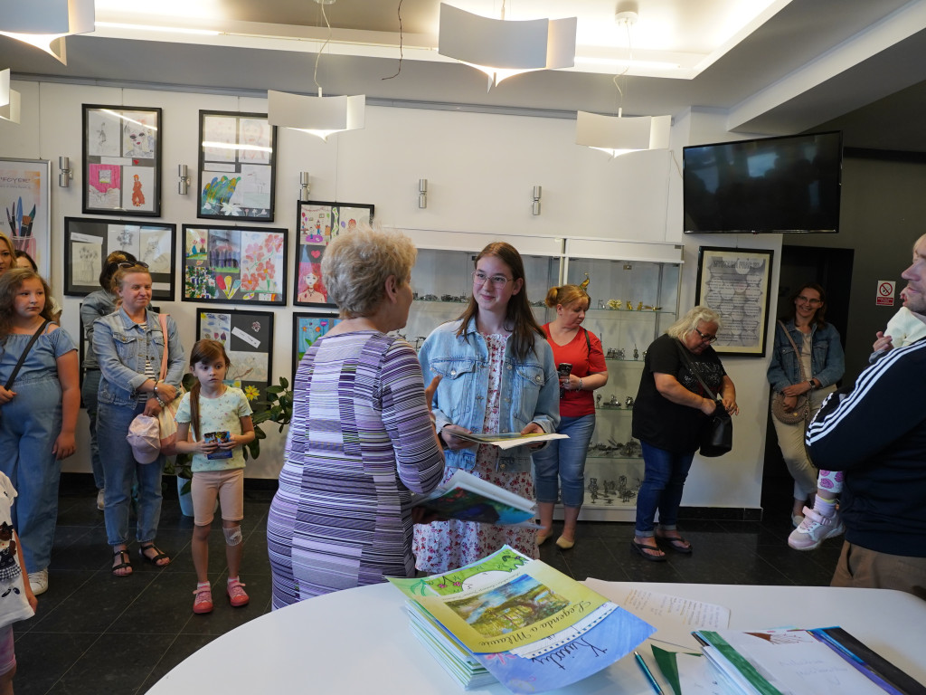 Dzieci pokazały prace w Galerii Foyer