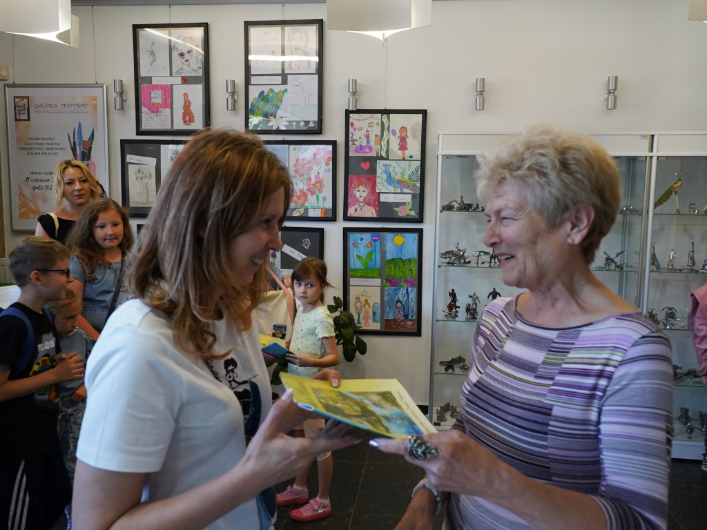 Dzieci pokazały prace w Galerii Foyer