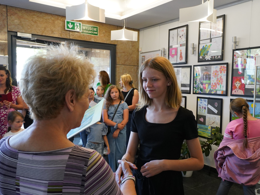 Dzieci pokazały prace w Galerii Foyer