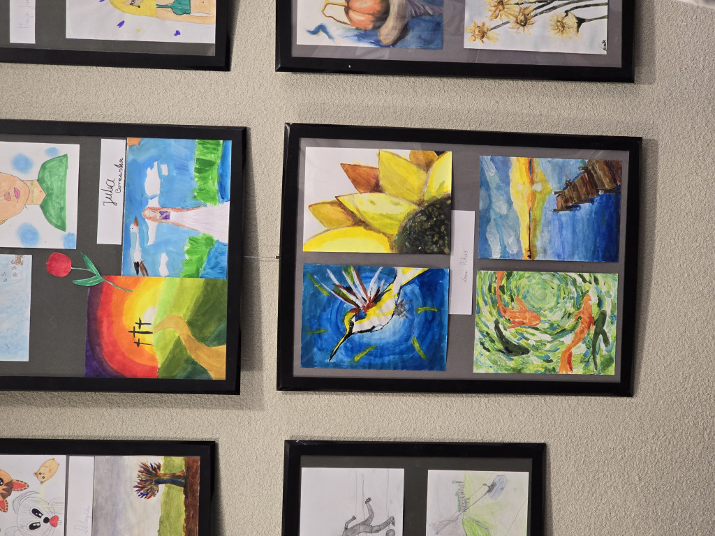 Dzieci pokazały prace w Galerii Foyer