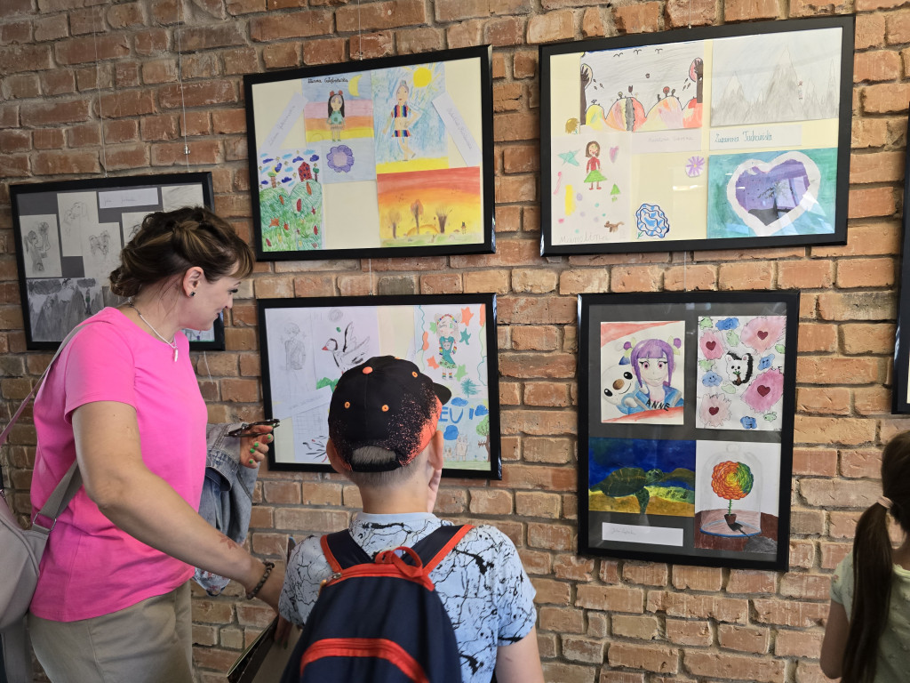 Dzieci pokazały prace w Galerii Foyer