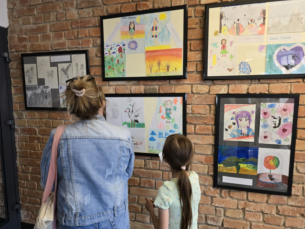 Dzieci pokazały prace w Galerii Foyer