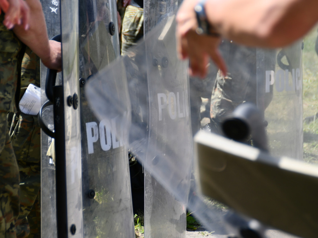 Policjanci szkolą Wojsko Polskie