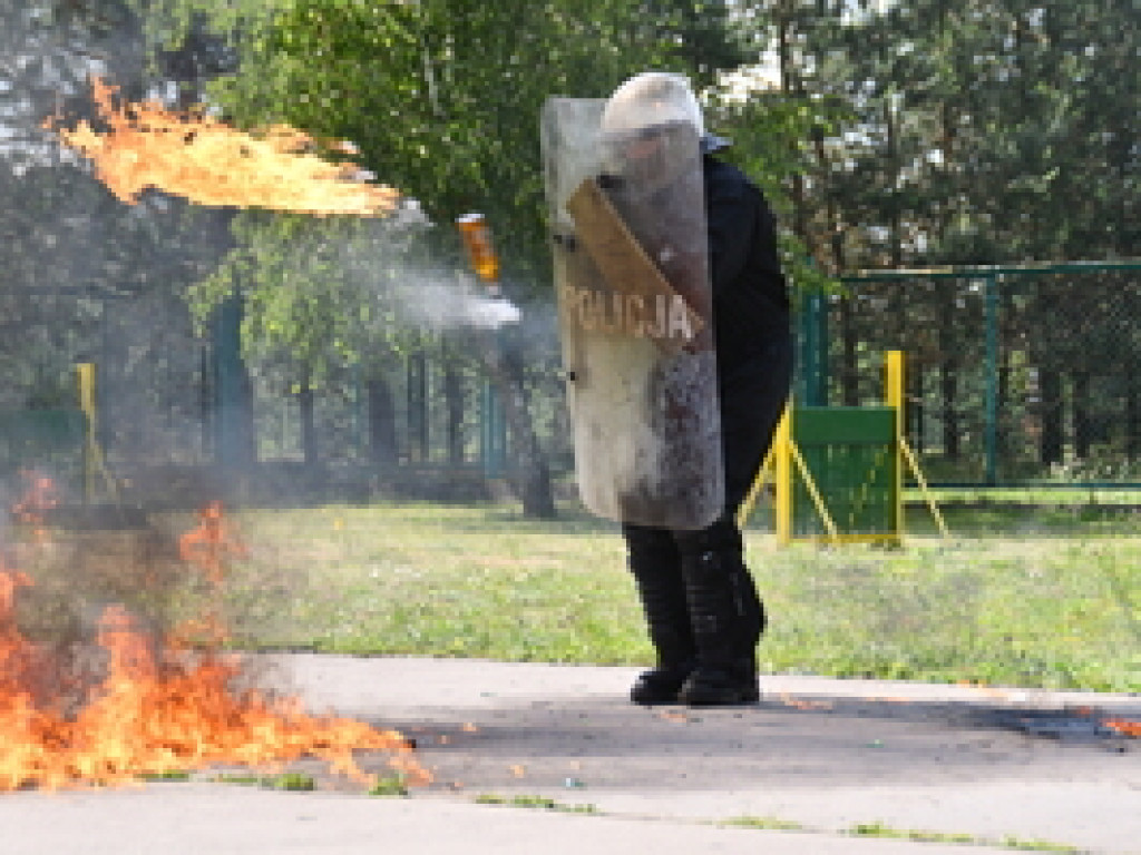 Policjanci szkolą Wojsko Polskie