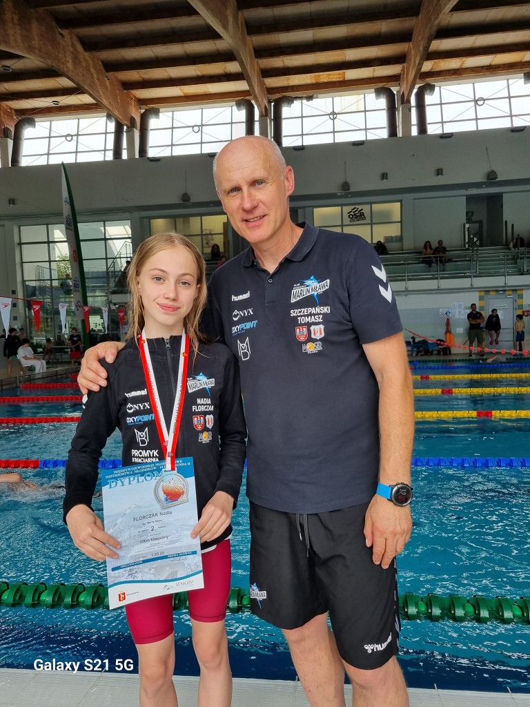 Nadia z srebrem. Marlin na międzywojewódzkich mistrzostwach