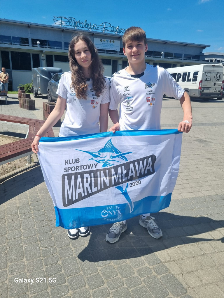 Nadia z srebrem. Marlin na międzywojewódzkich mistrzostwach