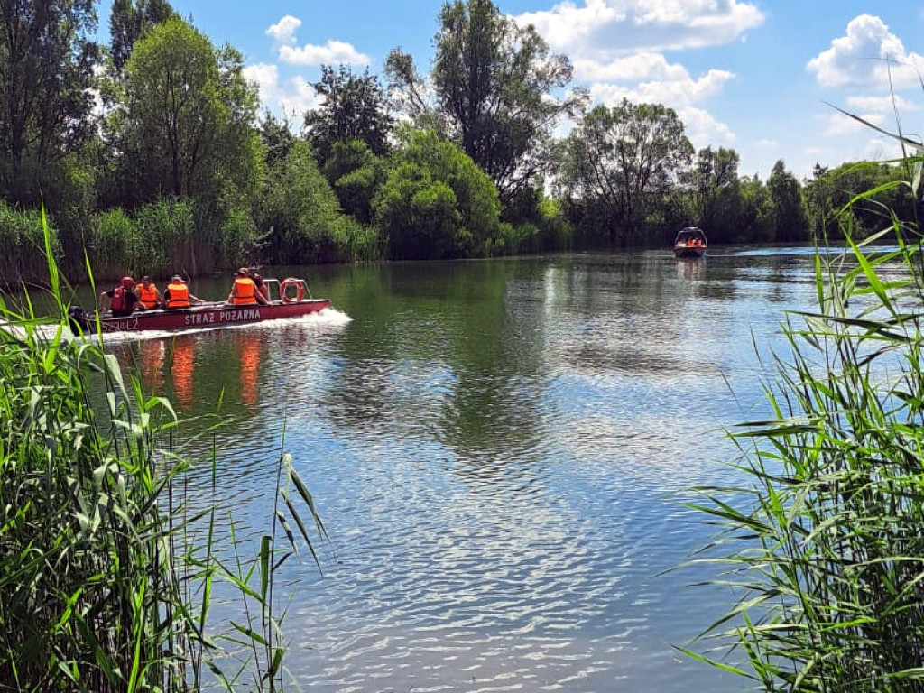 Policja i strażacy na Cegielni [ZDJĘCIA]