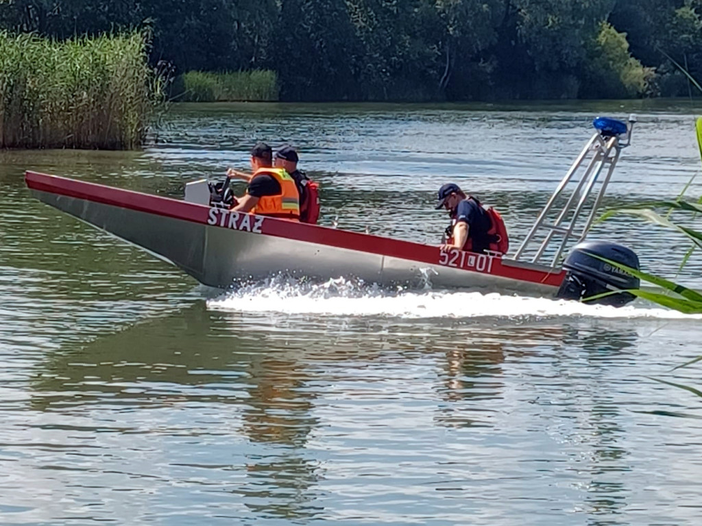 Policja i strażacy na Cegielni [ZDJĘCIA]