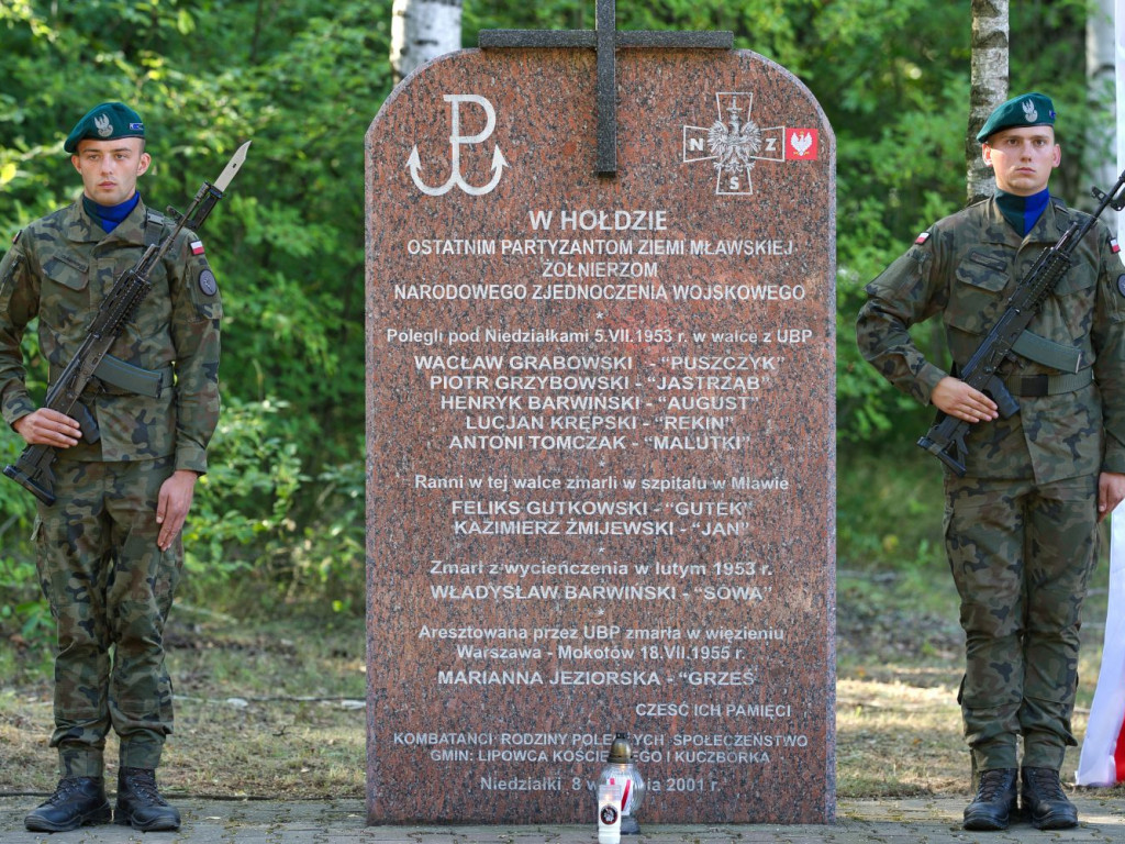 Pamięci Puszczyka i jego oddziału w Niedziałkach
