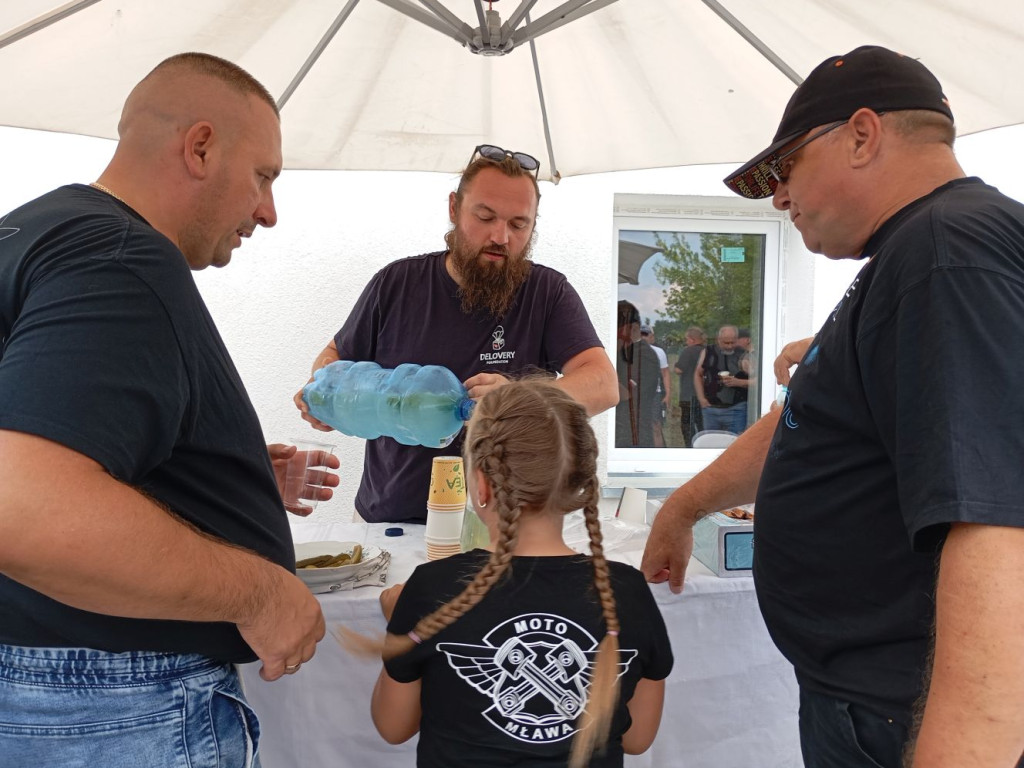 Motocykliści w domu dla zwierząt. Byli pod wrażeniem