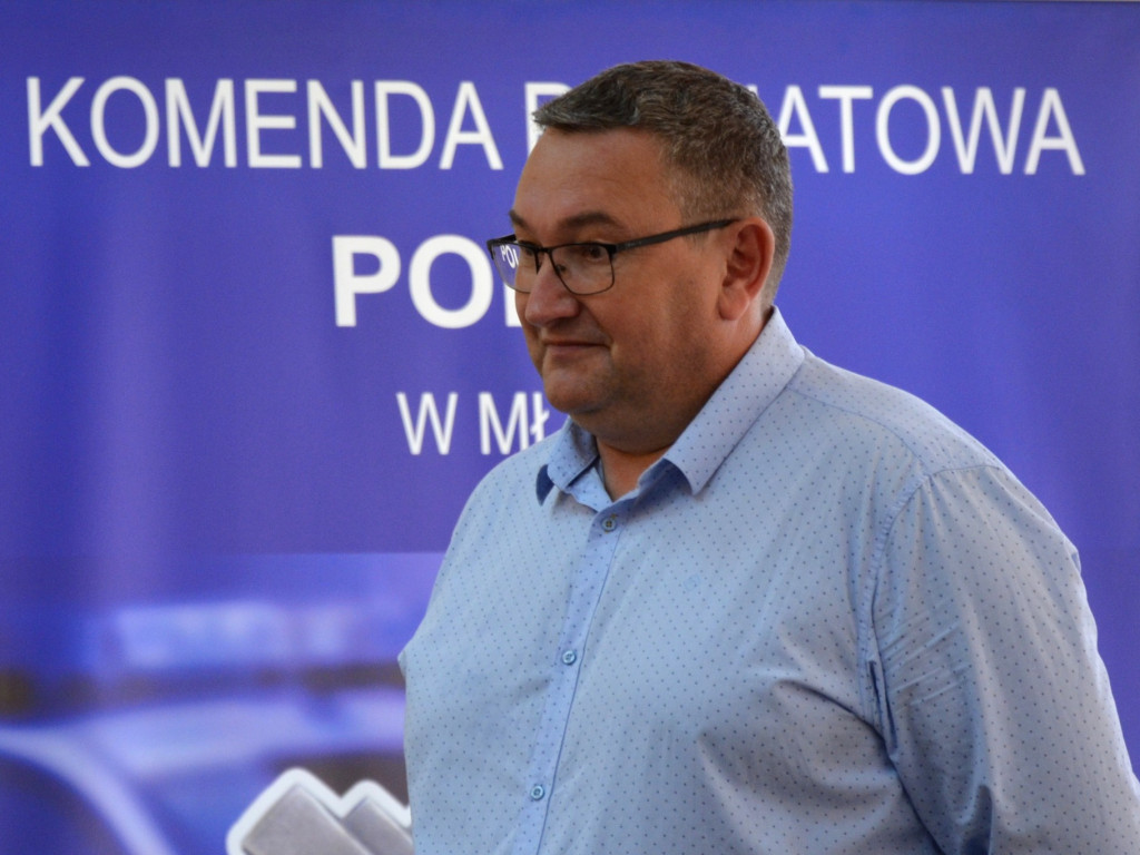 Pożegnanie ze służbą kom. Pawła Gołębczyka