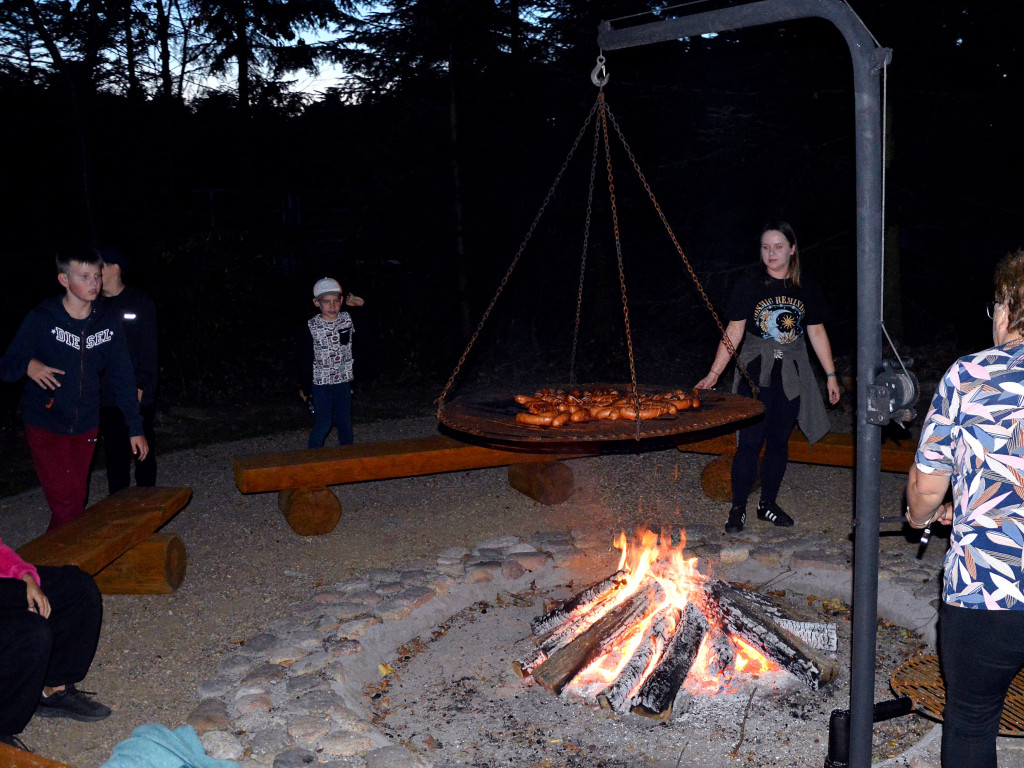 Noc z nietoperzami. Działo się w lesie