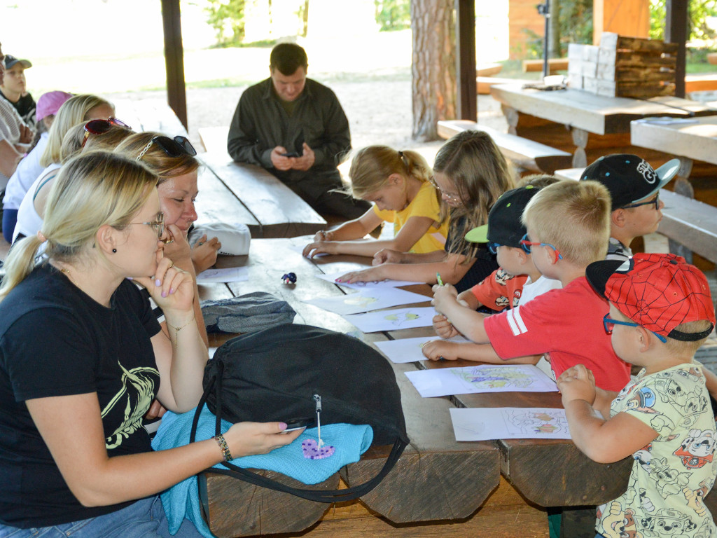 Noc z nietoperzami. Działo się w lesie