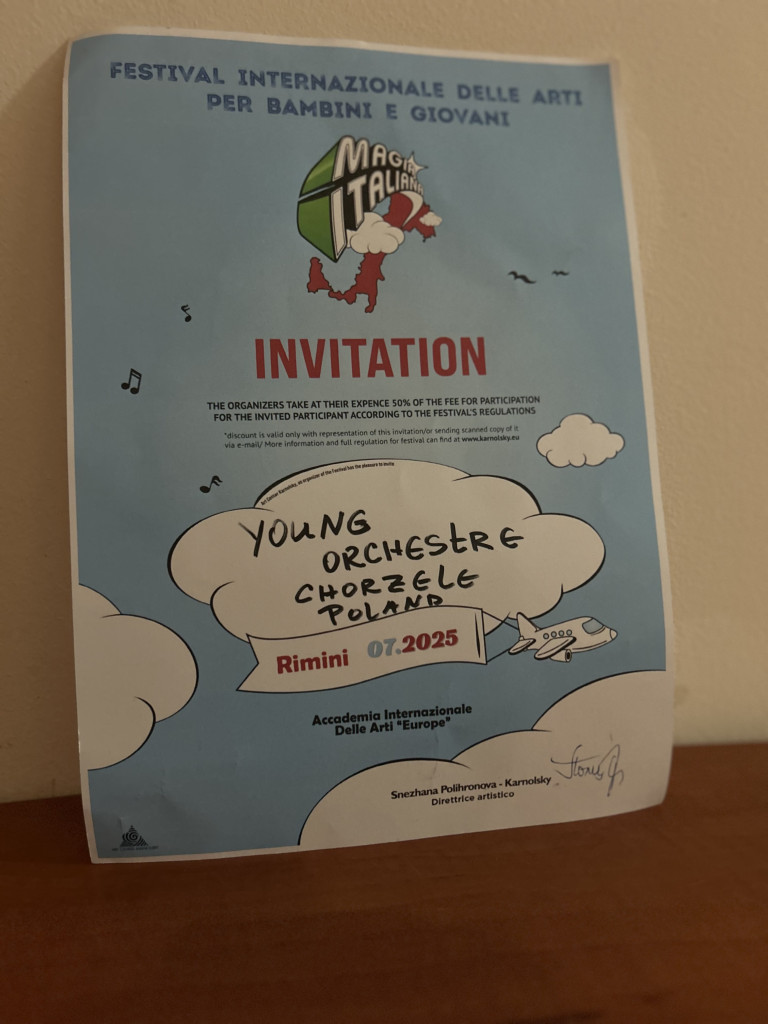 Sukces orkiestry kierowanej przez mławianina