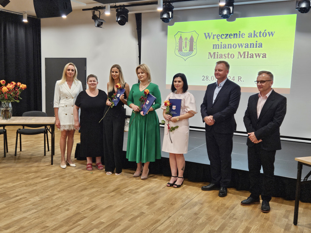 Nauczyciele mianowani w Mławie