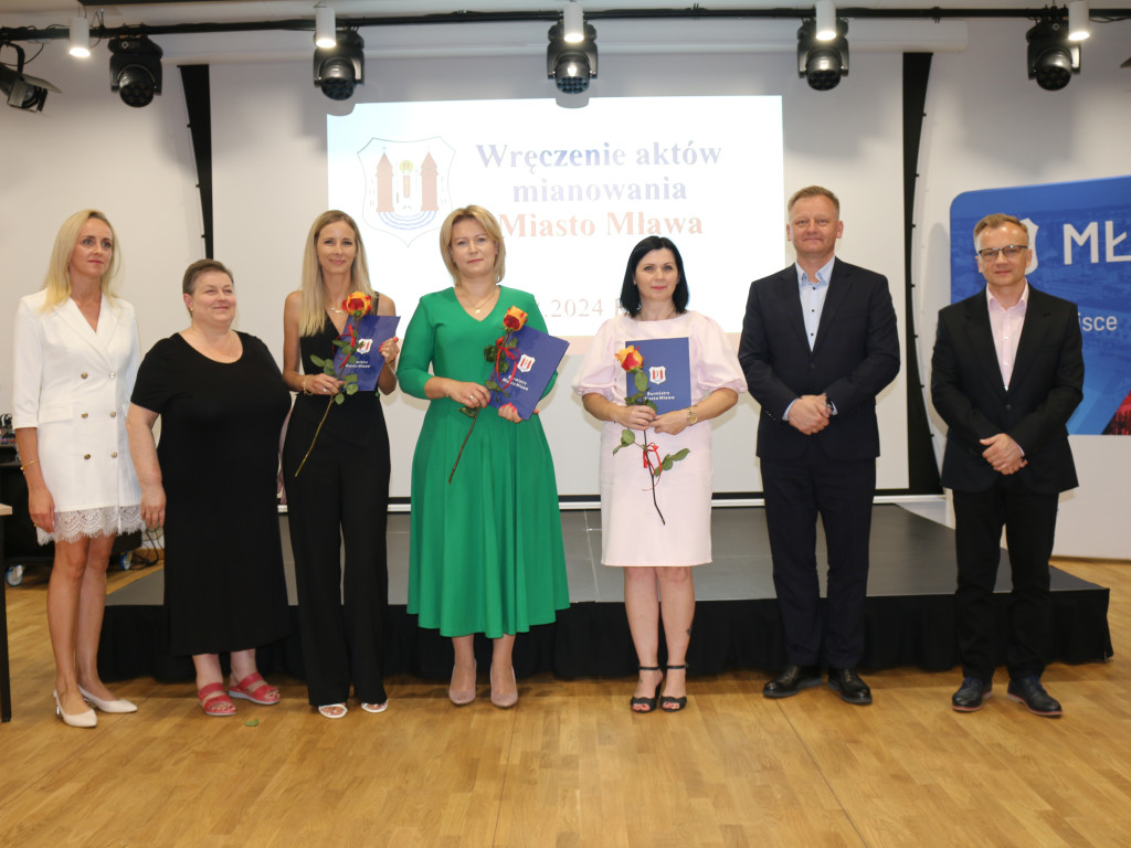 Nauczyciele mianowani w Mławie