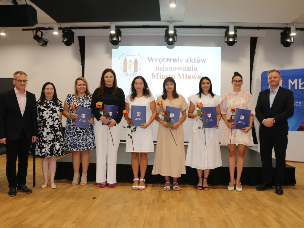 Nauczyciele mianowani w Mławie