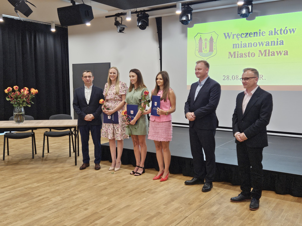 Nauczyciele mianowani w Mławie